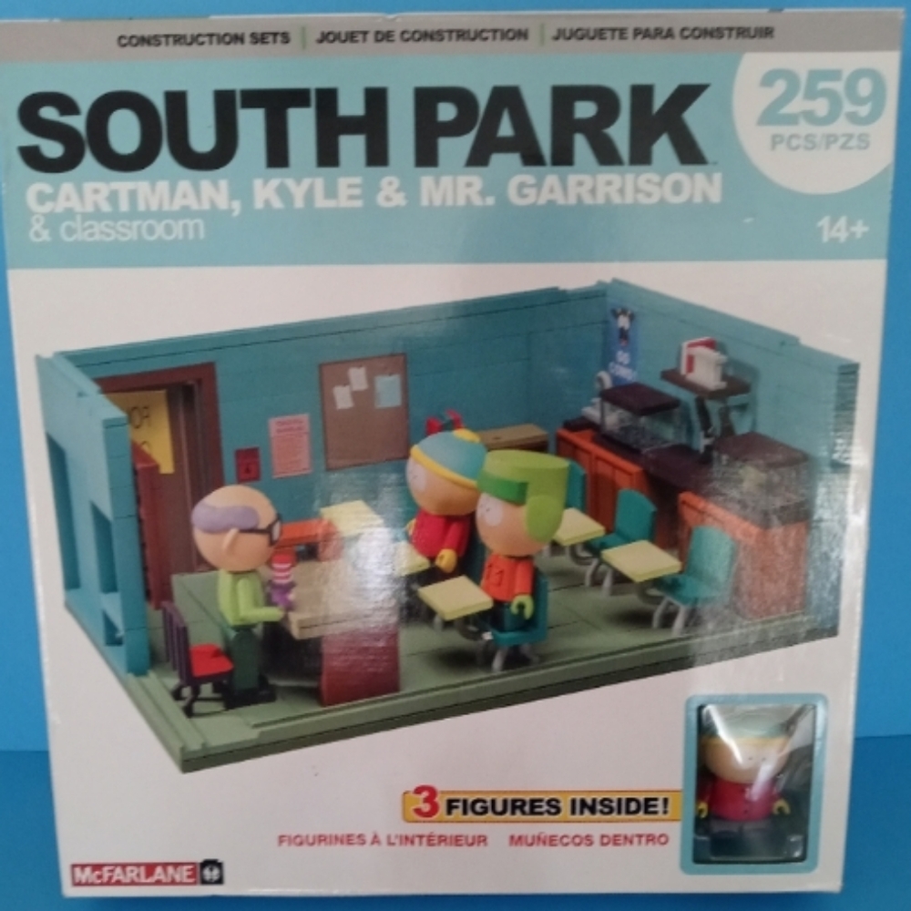 Southpark construction set classroom NWT